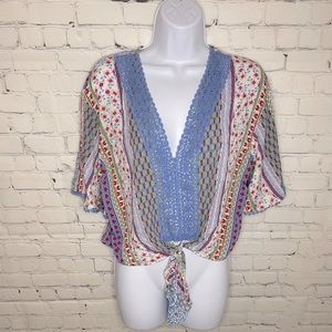 Boho Gypsies and Moondust Cropped Blouse